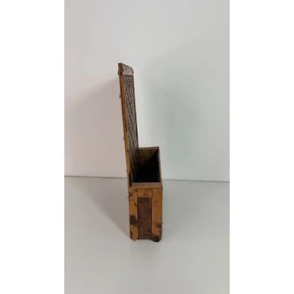 Decorative Wood Bamboo Ratton Storage
